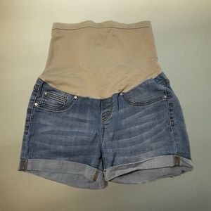 Maternity Jean Shorts